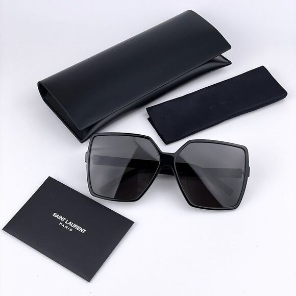 NEW SL232 BETTY 001 Oversized Black Women Sunglasses main image 14